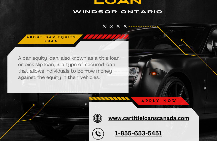 Open a Recording Studio with Car Equity Loan Windsor Ontario